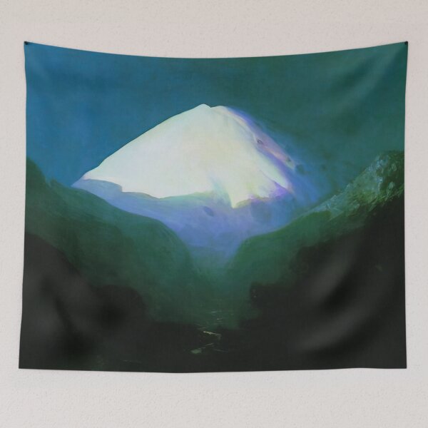 Item preview, Elbrus Moonlit Night By Arkhyp Kuindzhi designed and sold by Qinmert.