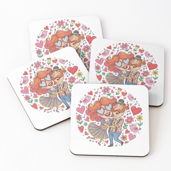 Item preview, Dueto de amor caprichoso designed and sold by Dogs&cats.