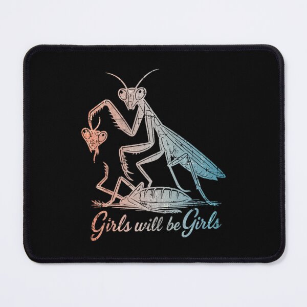 Item preview, Girl Will Be Girls Praying Mantis designed and sold by Tae-bois.