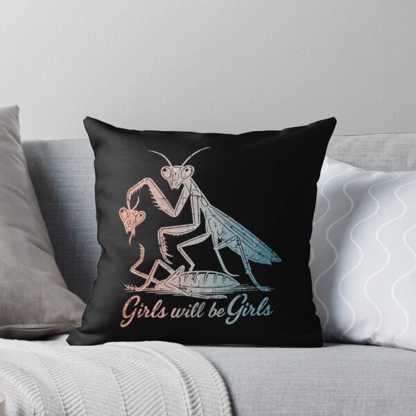 Item preview, Girl Will Be Girls Praying Mantis designed and sold by Tae-bois.