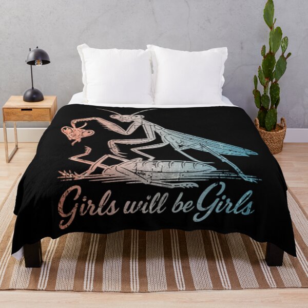 Item preview, Girl Will Be Girls Praying Mantis designed and sold by Tae-bois.