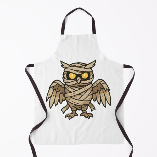 Item preview, Mummy Owl with Glowing Eyes – Creepy Halloween Animal designed and sold by Confuzz1ed.
