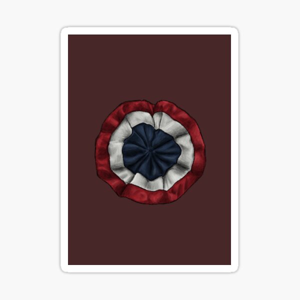 Double Combo Cockade - 2024 American Pride - French Les Mis - Ribbon Rosette