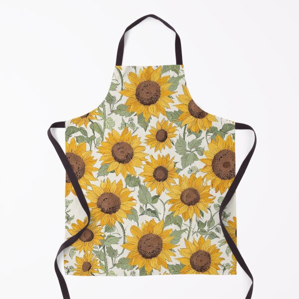 Artikelvorschau, Leuchtend gelbes Sonnenblumenmuster entworfen und verkauft von CoolPixels.