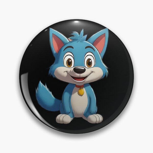 Item preview, The Happy Little Wolf designed and sold by AnGodeSign.
