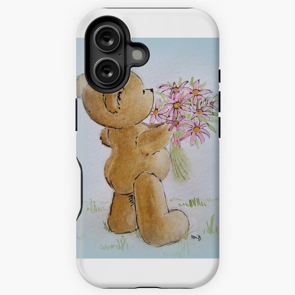 Flowers for You, watercolour iPhone Tough Case