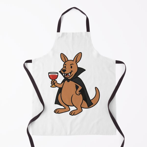 Item preview, Vampire Kangaroo with Cape – Scary Halloween Monster designed and sold by Confuzz1ed.