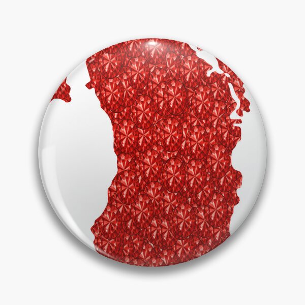Item preview, Red Rhinestone Bahrain designed and sold by TheIconSmith.