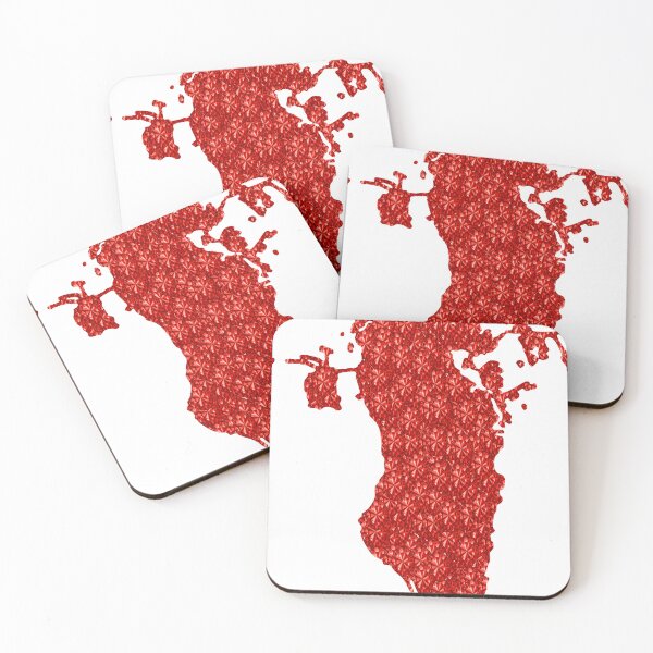 Item preview, Red Rhinestone Bahrain designed and sold by TheIconSmith.