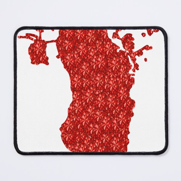 Item preview, Red Rhinestone Bahrain designed and sold by TheIconSmith.