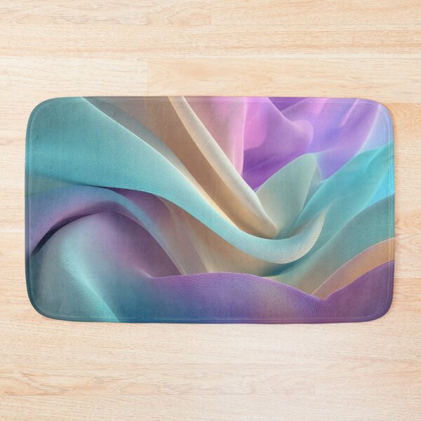 Item preview, Abstract Fabric Texture in Pastel Tones with Smooth Flowing Waves designed and sold by Jirka Svetlik, Studio Illuvision.