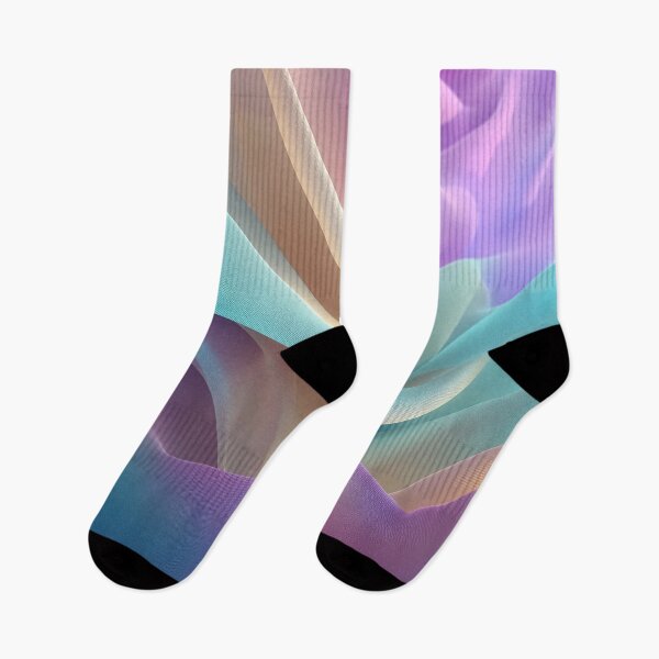 Item preview, Abstract Fabric Texture in Pastel Tones with Smooth Flowing Waves designed and sold by Jirka Svetlik, Studio Illuvision.