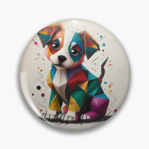 Item preview, Conceptual Dog Artwork – Visually Stunning Abstract Canine Design designed and sold by Ani-24.