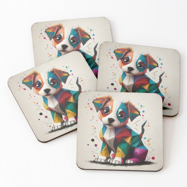 Item preview, Conceptual Dog Artwork – Visually Stunning Abstract Canine Design designed and sold by Ani-24.