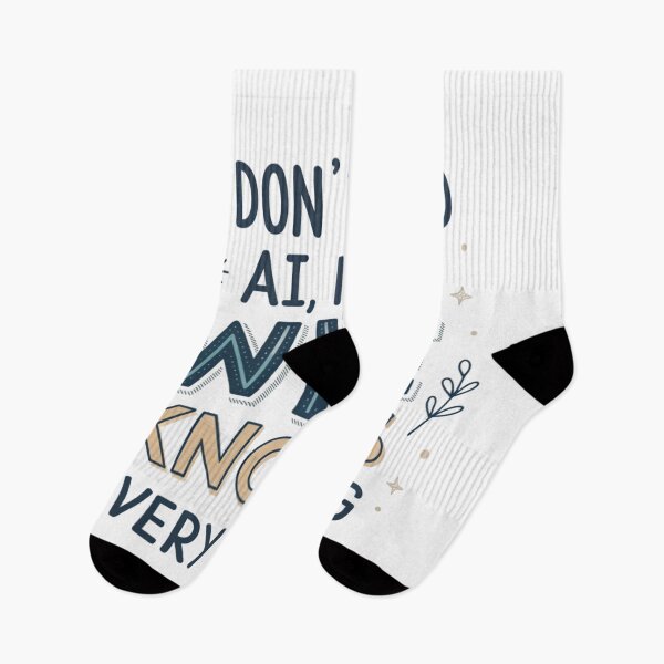 Item preview, I Don't Need AI My Wife Knows Everything designed and sold by Lucky 777.