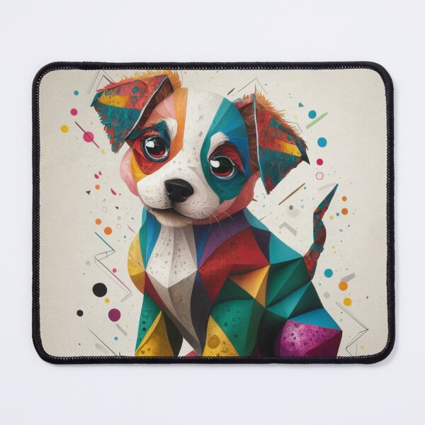 Item preview, Conceptual Dog Artwork – Visually Stunning Abstract Canine Design designed and sold by Ani-24.