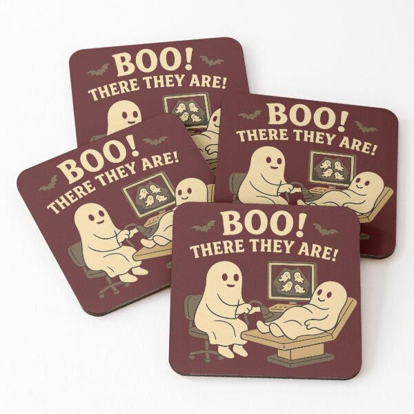 Item preview, Ghost Gynecologist Ultrasound Halloween Pun Design designed and sold by Meandmyshop.