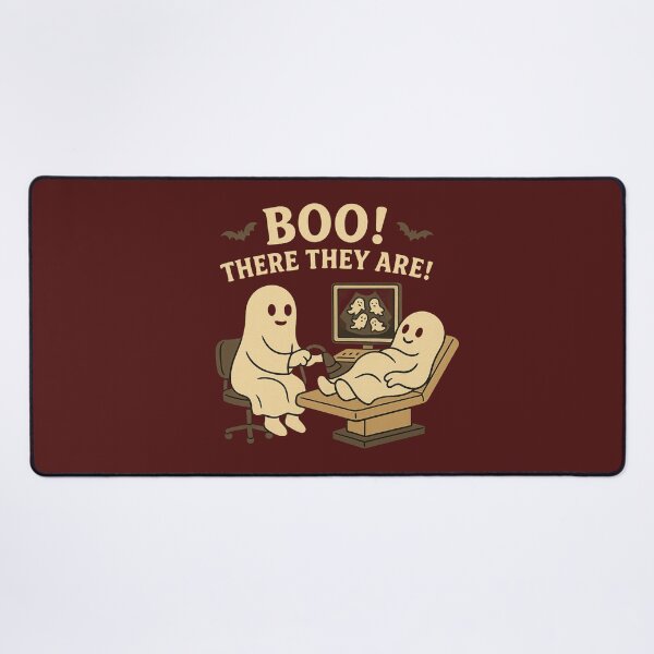 Item preview, Ghost Gynecologist Ultrasound Halloween Pun Design designed and sold by Meandmyshop.