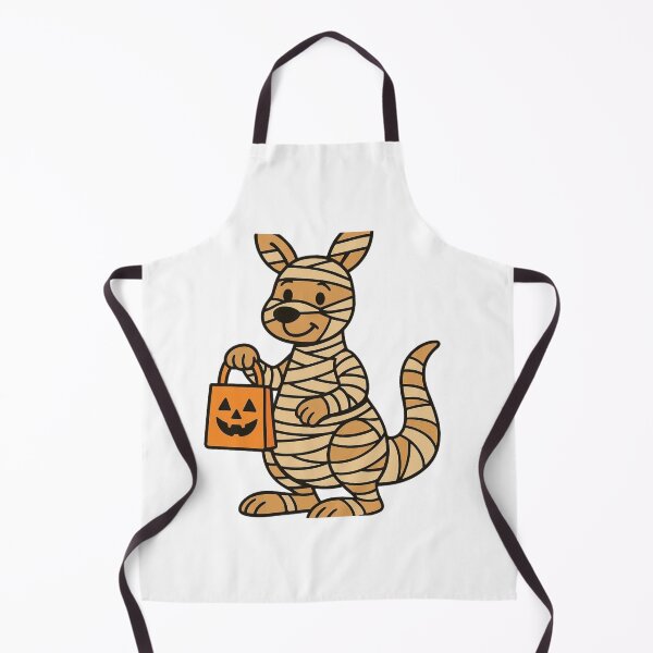 Item preview, Mummy Kangaroo with Trick-or-Treat Bag – Cute Halloween Costume designed and sold by Confuzz1ed.