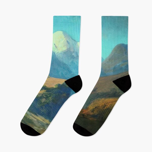 Item preview, Snowy Mountain Peaks Caucasus By Arkhyp Kuindzhi designed and sold by Qinmert.