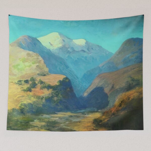 Item preview, Snowy Mountain Peaks Caucasus By Arkhyp Kuindzhi designed and sold by Qinmert.