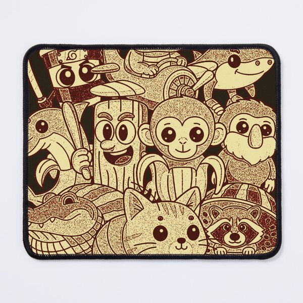 Item preview, Italian Brainrot Cute Vintage Characters designed and sold by Kubala Designs.