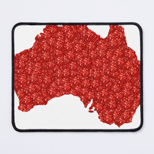 Item preview, Red Rhinestone Australia designed and sold by TheIconSmith.