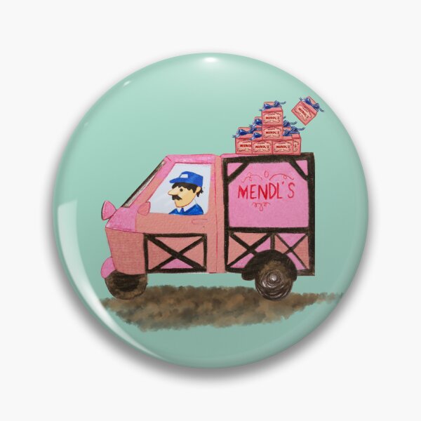Item preview, Mendl's Pink Van - Grand Budapest Hotel designed and sold by the little fennec.
