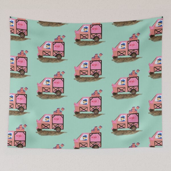 Item preview, Mendl's Pink Van - Grand Budapest Hotel designed and sold by the little fennec.