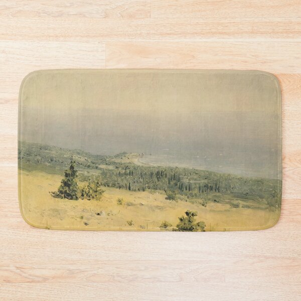 Item preview, View Of The Beach And Sea From The Mountains Crimea By Arkhyp Kuindzhi designed and sold by Qinmert.