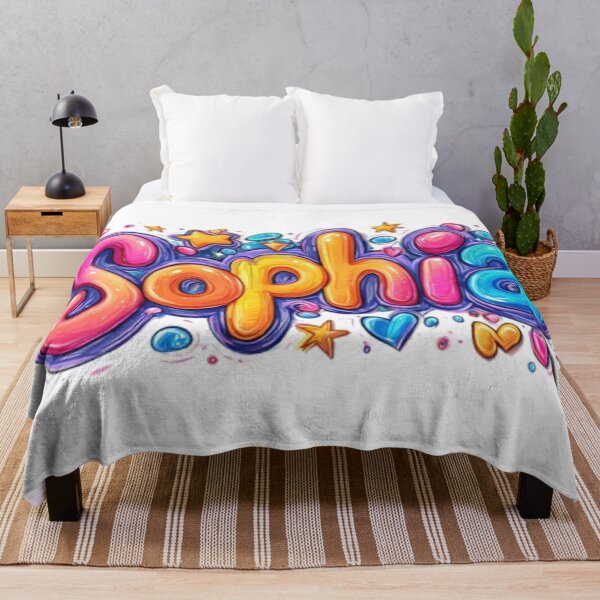 Item preview, Sophia – Colorful 3D Name Lettering Design designed and sold by AlexLineArt.