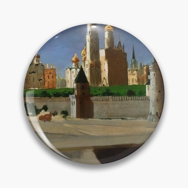 Item preview, View Of The Kremlin From The Zamoskvorechye District By Arkhyp Kuindzhi designed and sold by Qinmert.