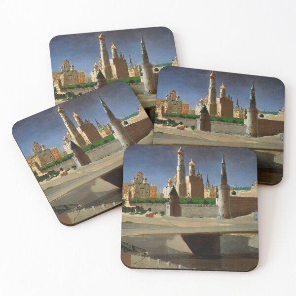 Item preview, View Of The Kremlin From The Zamoskvorechye District By Arkhyp Kuindzhi designed and sold by Qinmert.