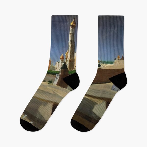 Item preview, View Of The Kremlin From The Zamoskvorechye District By Arkhyp Kuindzhi designed and sold by Qinmert.