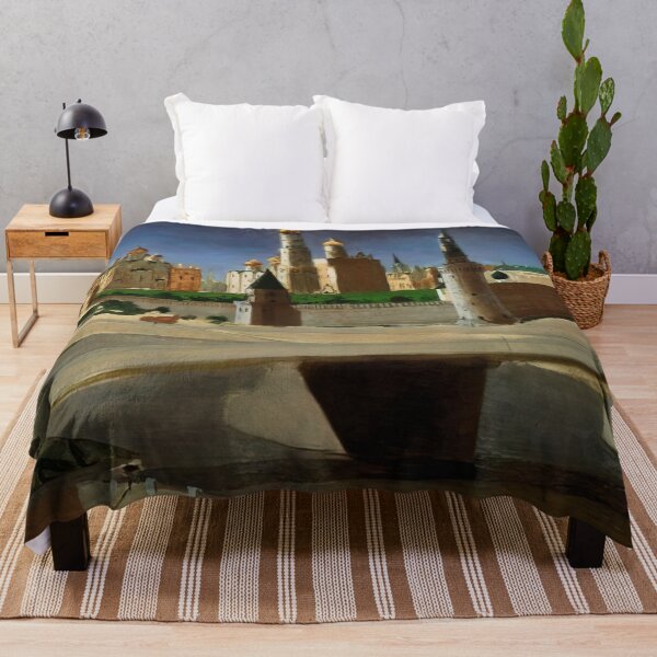 Item preview, View Of The Kremlin From The Zamoskvorechye District By Arkhyp Kuindzhi designed and sold by Qinmert.