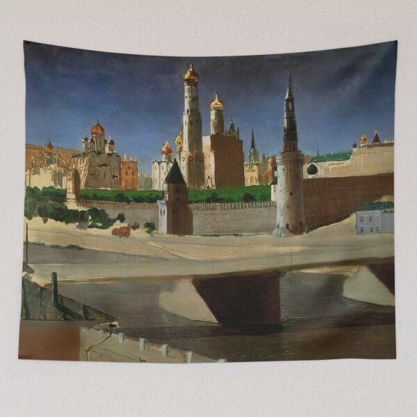 Item preview, View Of The Kremlin From The Zamoskvorechye District By Arkhyp Kuindzhi designed and sold by Qinmert.