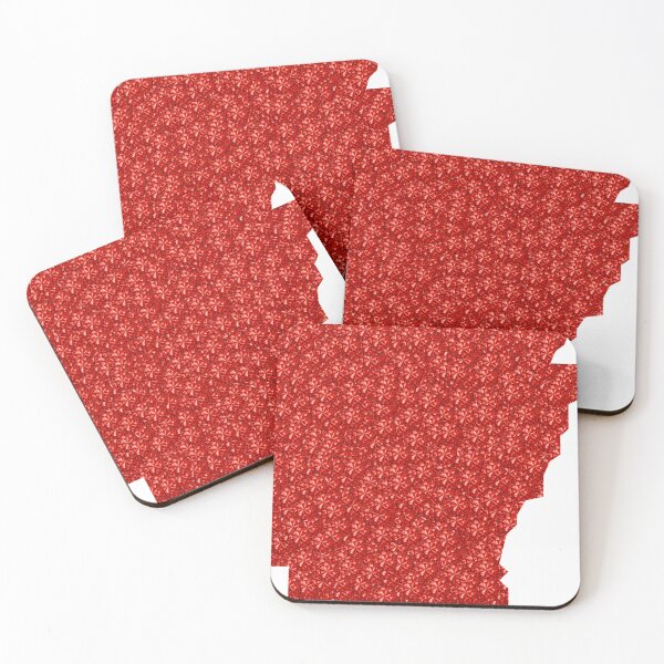 Item preview, Red Rhinestone Arkansas designed and sold by TheIconSmith.