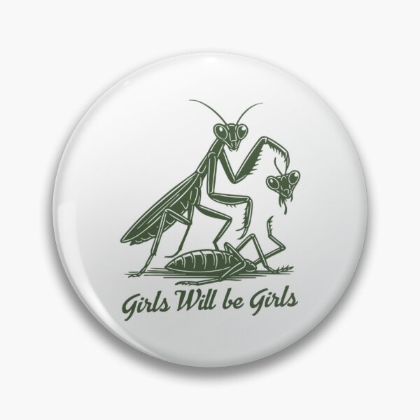 Item preview, Girl Will Be Girls Praying Mantis designed and sold by Tae-bois.