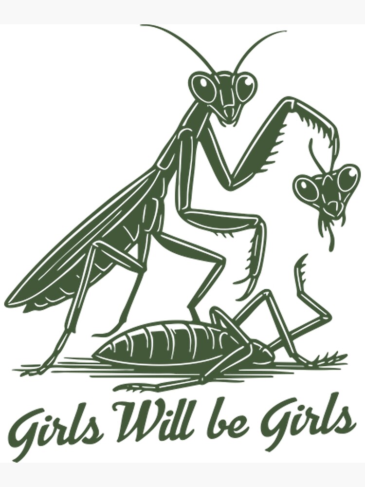 Girl Will Be Girls Praying Mantis