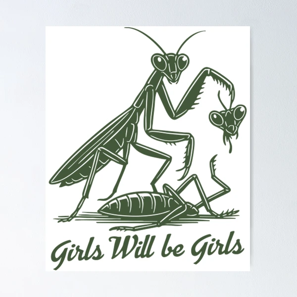 Girl Will Be Girls Praying Mantis