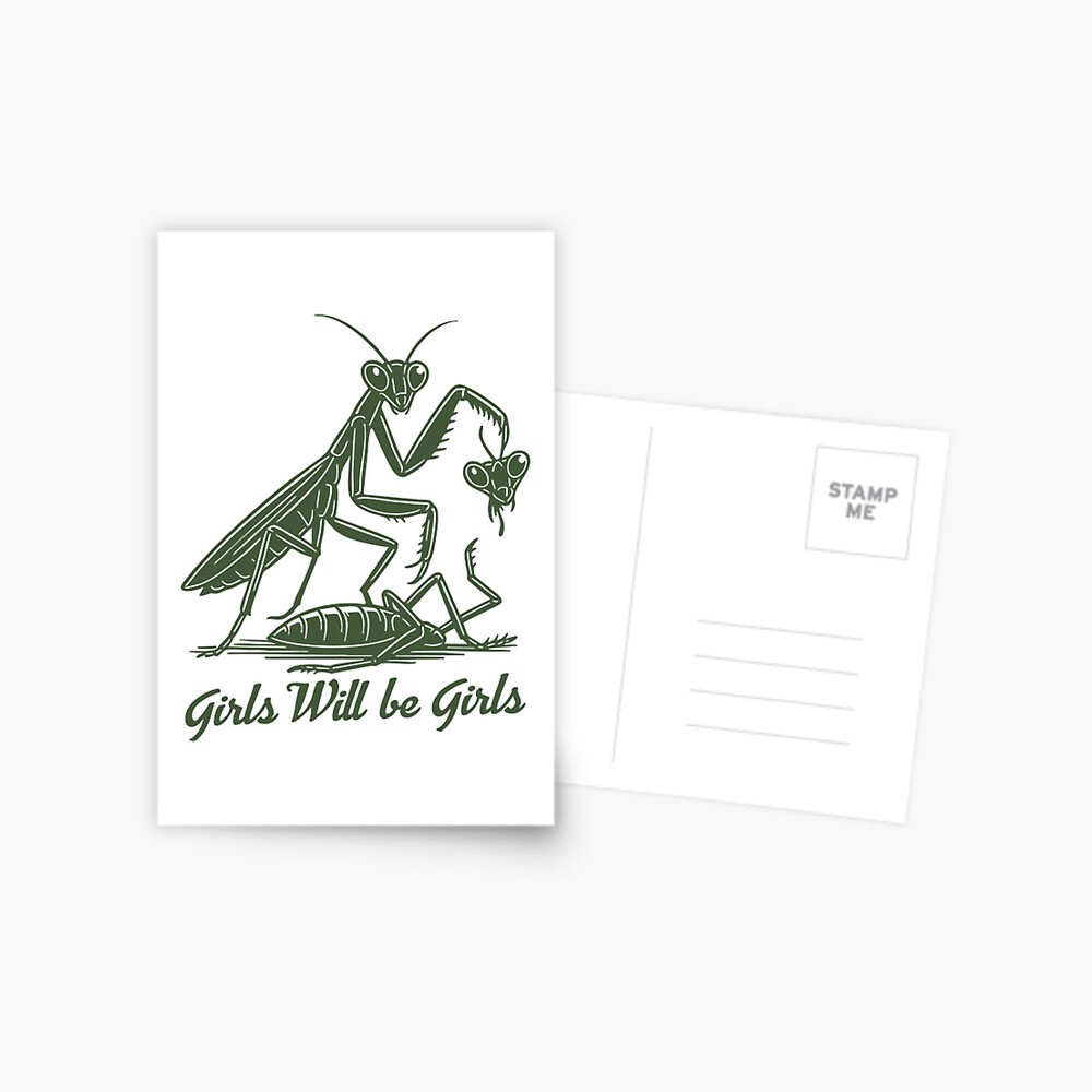 Girl Will Be Girls Praying Mantis