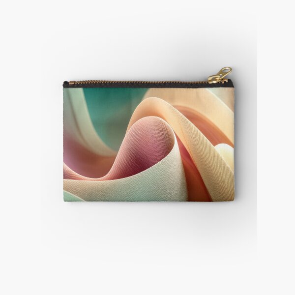 Item preview, Abstract Drapery with Pastel Gradient Flow and Fabric Texture designed and sold by Jirka Svetlik, Studio Illuvision.