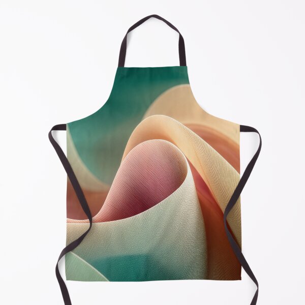 Item preview, Abstract Drapery with Pastel Gradient Flow and Fabric Texture designed and sold by Jirka Svetlik, Studio Illuvision.