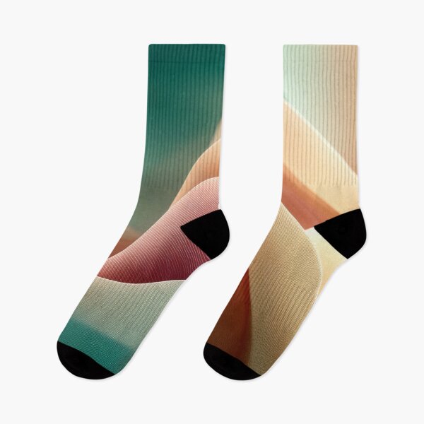 Item preview, Abstract Drapery with Pastel Gradient Flow and Fabric Texture designed and sold by Jirka Svetlik, Studio Illuvision.