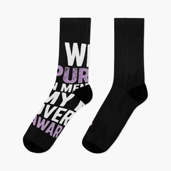 Item preview, I Wear Purple For My Mom Overdose Awareness designed and sold by KingsLife1994.
