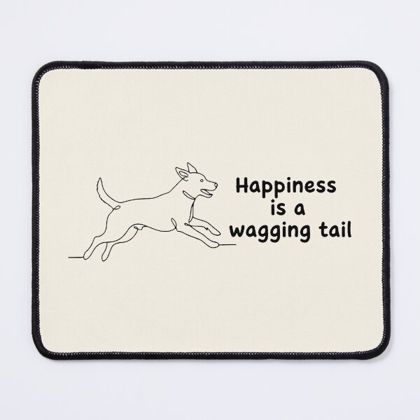 Item preview, Energetic Dog Running with Open Mouth Design designed and sold by SplashTastic.