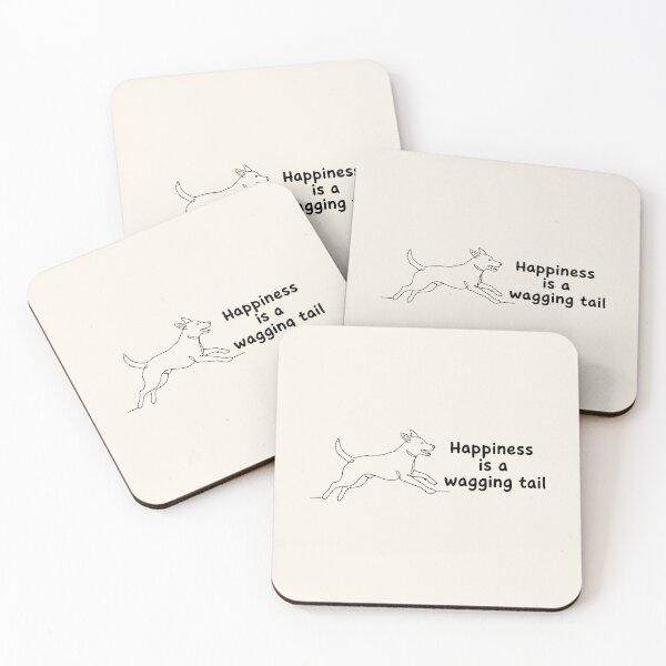 Item preview, Energetic Dog Running with Open Mouth Design designed and sold by SplashTastic.