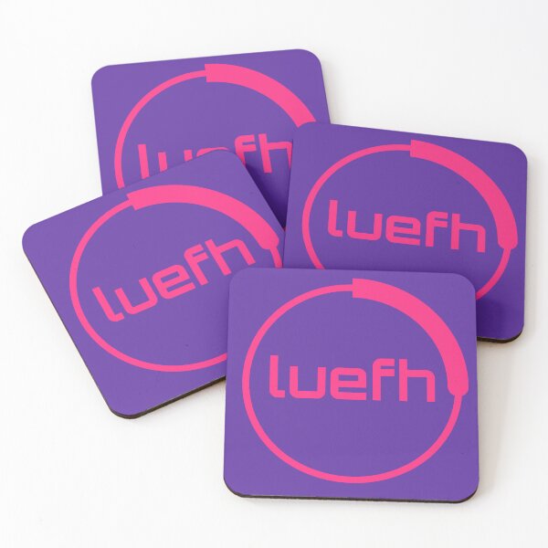 Item preview, luefh logo pink designed and sold by Tim-Ries.