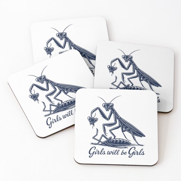 Item preview, Girl Will Be Girls Praying Mantis designed and sold by Tae-bois.