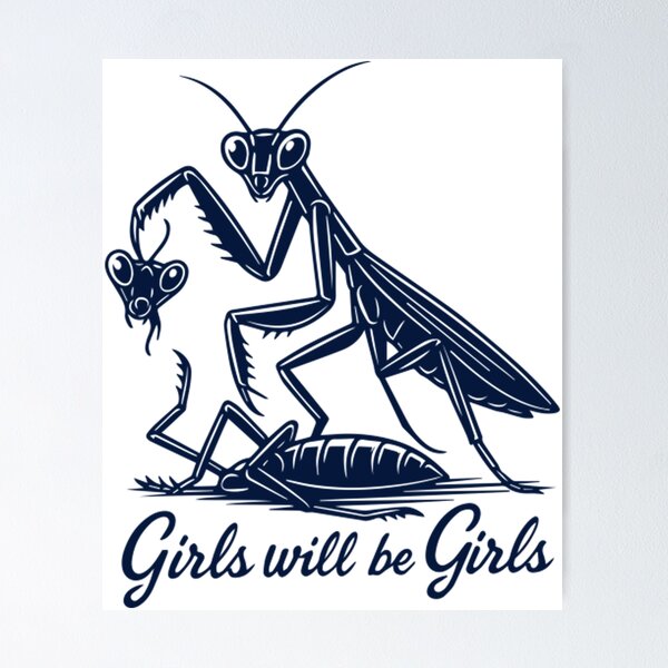 Girl Will Be Girls Praying Mantis